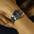 Steinhart Ocean 39 vintage GMT Premium blue/red Keramik