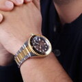 Steinhart Ocean One GMT two- tone CHOCOLATE Diver Watch