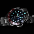 Steinhart  Ocean One GMT BLACK-RED. 2 Ceramic