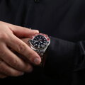 Steinhart  Ocean One GMT BLACK-RED. 2 Ceramic