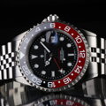 Steinhart  Ocean One GMT BLACK-RED. 2 Ceramic