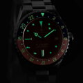 Steinhart Ocean 39 vintage GMT premium red ceramic diver watch