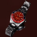 Steinhart Ocean 39 vintage GMT premium red ceramic diver watch