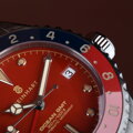 Steinhart Ocean 39 vintage GMT premium red ceramic diver watch