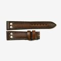Steinhart Leather strap cognac with mat rivets size S