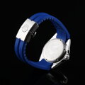 Steinhart rubber strap blue new 22x18 mm for Ocean 42 and Ocean 44 with clasp steel