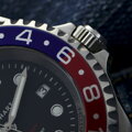 Steinhart OCEAN Forty Four GMT BLUE-RED 