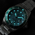 Steinhart Ocean One 39 Green mother of pearl