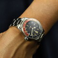 Steinhart Ocean 39 vintage GMT Premium blue/red Keramik