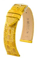 Hirsch Genuine croco - yellow