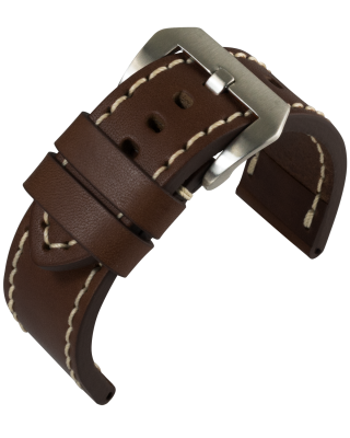 Barington - Aeronautica - dark brown - leather strap