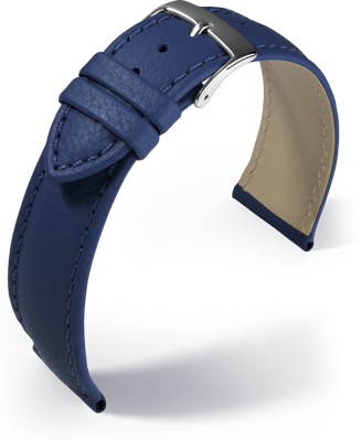 Barington - Fancy classic - blue - leather strap