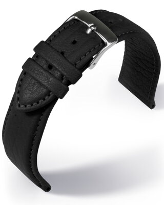 Barington - Imperator Shrunk - Waterproof - black - leather strap