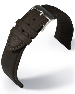 Barington - Imperator Shrunk - Waterproof - dark brown - leather strap