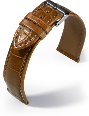 Barington - Louisiana Croco - natur - leather strap