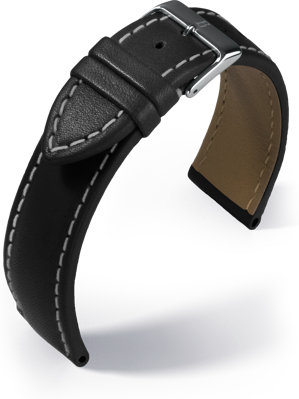 Barington - Rind Rustica - black - leather strap
