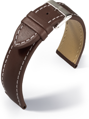 Barington - Rind Rustica - dark brown - leather strap