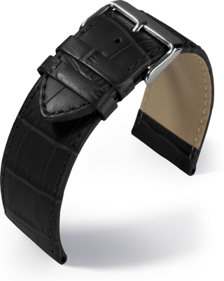 Eulit - Big fashion - black - leather strap