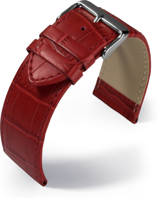 Eulit - Big fashion - red - leather strap