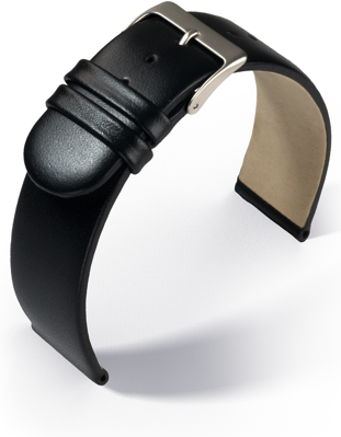 Eulit - Calf - black - leather strap