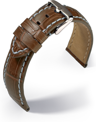 Eulit - Guinea Chrono - golden brown - leather strap