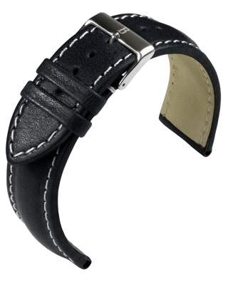 Barington - Chronomaster - black - leather strap