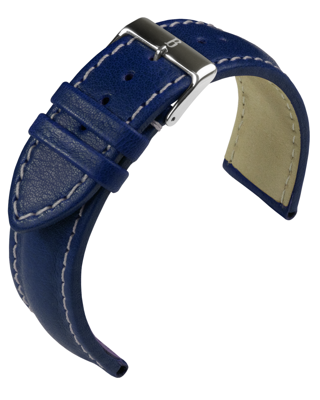 Barington - Chronomaster - blue - leather strap