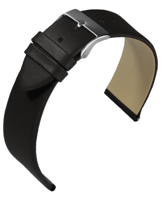 Eulit - Nappa - black - leather strap