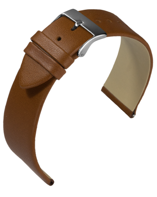 Eulit - Nappa - medium brown - leather strap