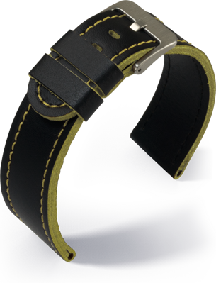 Eulit - Olymp- yellow - leather strap