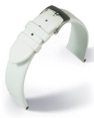 Eulit - Patent leather - white - leather strap