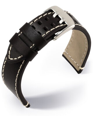 Eulit - Pilot- black - leather strap