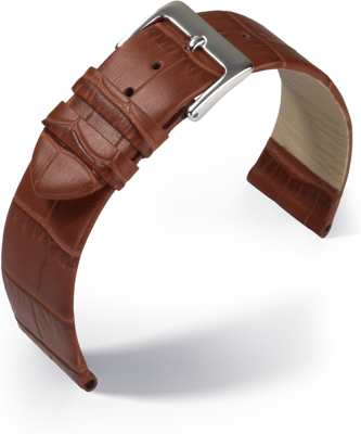 Eulit - Rainbow - medium brown - leather strap