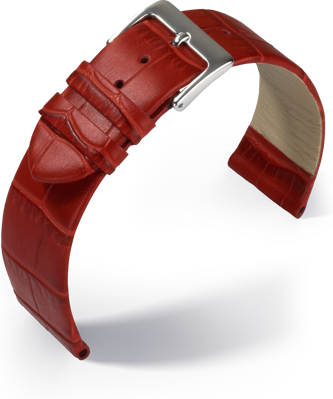 Eulit - Rainbow - red - leather strap
