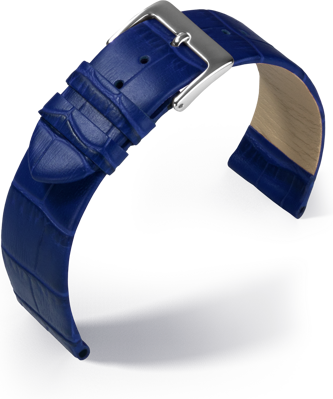 Eulit - Rainbow - royal blue - leather strap