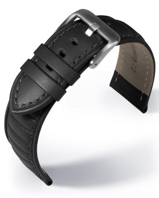 Eulit - Sailwing - black - leather strap