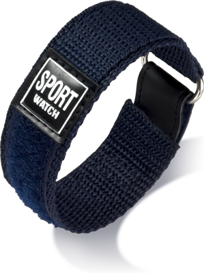 Eulit - Sport Watch Loop 20 mm - blue - nato velcro strap