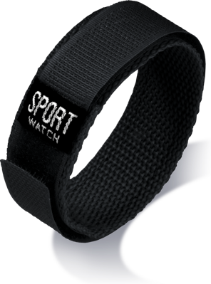 Eulit - Sport Watch - black - nato velcro strap