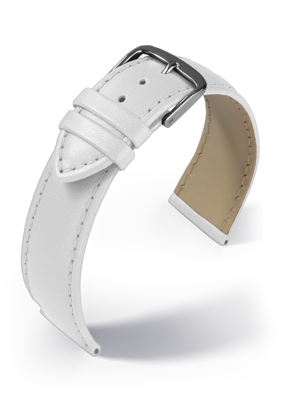 Eulit - Taurus - white - leather strap