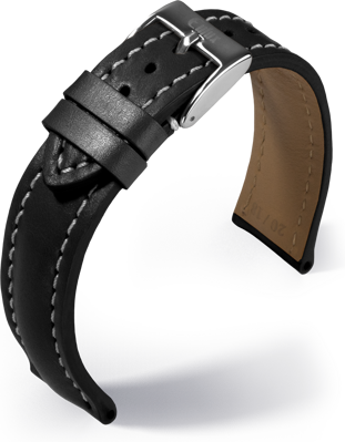 Eulux - Buffalo - black - leather strap