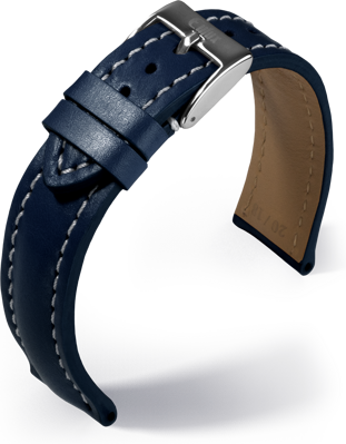 Eulux - Buffalo - blue - leather strap