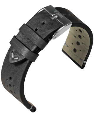 Eulux - Cavallo - black - leather strap