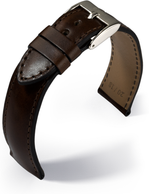 Eulux - Rugato - dark brown - leather strap
