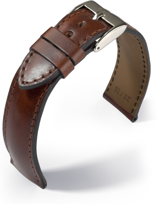 Eulux - Rugato - medium brown - leather strap