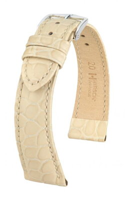 Hirsch Aristocrat - beige - leather strap