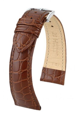 Hirsch Aristocrat - brown - leather strap
