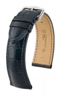 Hirsch Earl - black - leather strap