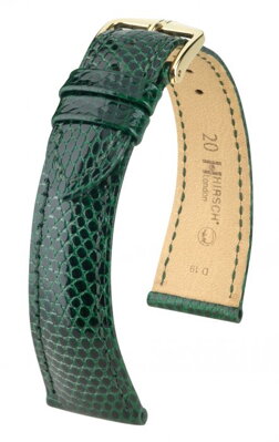 Hirsch London - green - leather strap