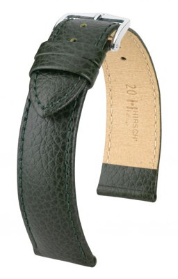 Hirsch Kansas - green - leather strap