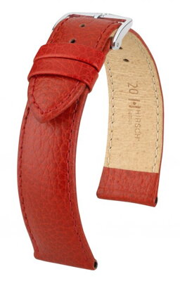 Hirsch Kansas - red - leather strap